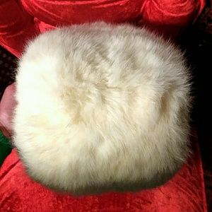 Vintage Rabbit Fur Muff